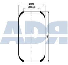 ADR 51533000 - FUELLE SOLO GOMA VARIOS BUS 644N