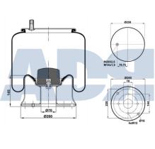 ADR 51763600 - FUELLE CPLTO. P.METALICO HENDRICKSO W01M588747