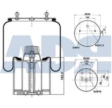 ADR 51830005 - FUELLE CPLTO. P.PLASTIC. BPW