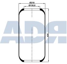 ADR 51834000 - FUELLE SOLO GOMA IVECO