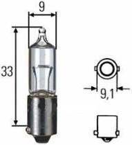 HELLA 8GH002473191 - LAMPARA H10W 12V CASQUILLO BA9S