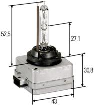 HELLA 8GS009028311 - LAMPARA XENON D3S 35W