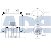 ADR 51385905 - FUELLE SUSPENSION COMPLETO