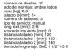 ADR 46140100 - PALANCA FRENO 10E. S/CUELLO