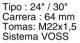 ADR 92553243 - ACTUADOR FR. DISCO T24/30" VOSS