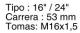ADR 92557162 - ACTUADOR FRENO CUÑA T16/24 IVECO